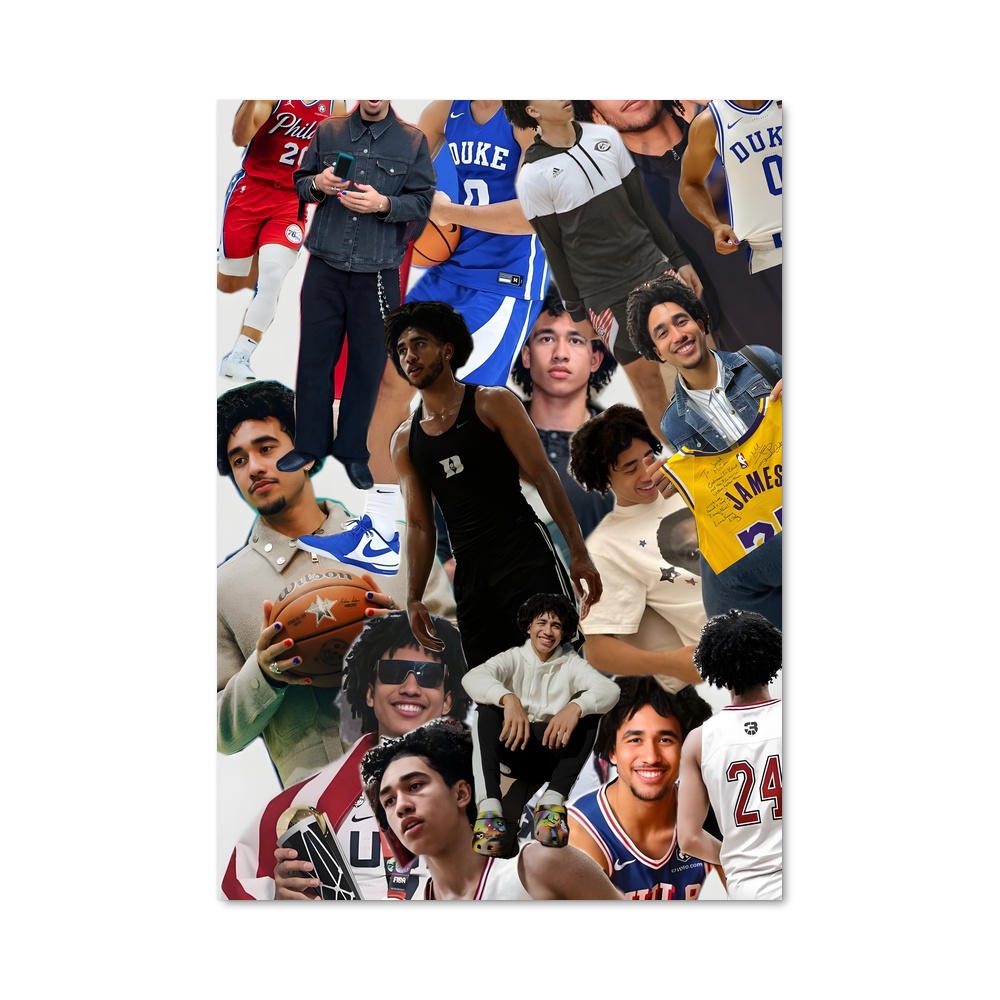 Poster Jared mccain – affiche Basketball